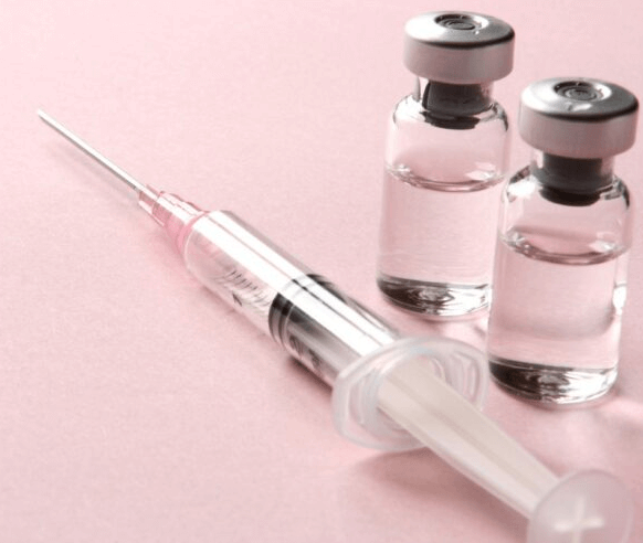 image showing a syringe and needle