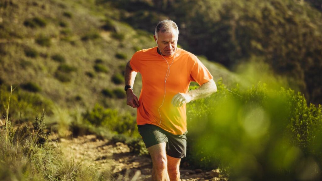 Man running